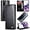 Black, variant on Leather Case for Samsung Galaxy S20FE Card Slot Folio Flip Wallet Case for Samsung Galaxy S20FE Premium PU Magnetic Kickstand Cover Soft TPU Inner Case Black