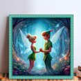 thumbnail image 2 of (SZX-C1610 45X45) Hilo algodón ecológico bordado 11CT 3 hebras impresión 45*45cm Kit Disney-Hada Maravillosa Punto Cruz Serie Cine y Televisión, 2 of 9
