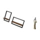 thumbnail image 5 of Estantes de pared para almacenamiento,Estantes flotantes de madera Estantes de pared de madera,Figura de escritorio,Figuras africanas de arte,artesanías,escritorio coleccionable,Estatua de, 5 of 8