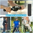 thumbnail image 6 of Uxcell Bike Handlebar Grips, Non-Slip Rubber Bicycle Handle Bar Grip Bright White 3.54"x0.87", 6 of 6