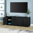 thumbnail image 5 of Evelyn&Zoe Canton Transitional TV Stand For TVs up to 75", Black Grain, 5 of 8
