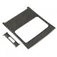 thumbnail image 3 of Air Vent Outlet Panel Trim, Anti Scratch Nonfading Simple Installation Wear Resistant Carbon Fiber Rear Air Vent Outlet Cover  For Car, 3 of 8