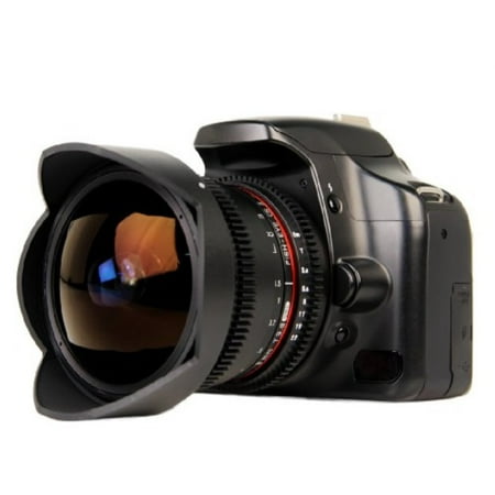 UPC 636980704685 product image for Bower SLY8VDOD Ultra-Wide 8mm T3.8 Digital Fisheye Cine Lens for Olympus 4/3 SLR | upcitemdb.com