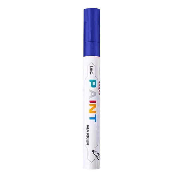Touch Up Paint Pen for Tombstones Waterproof Precision Tip Stone Marker Fast Drying Non-Smearing Ink Gravestone Marker for Memorial Inscriptions Granite Marble Restoration