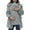 Gray, variant on Maternity 3 in 1 Coat Women Winter Thicken Quilted Lined Warm Hooded Fashion Casual Solid Color Cozy Soft Outwear Puffer Down Jacket Parka with Pockets
