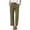 Army Green, variant on Cargo Pants Women Elastic High Waisted Wide Leg Lightweight Pants Baggy Casual Work Mountain Climbing Hiking Pants with Multiple Pockets