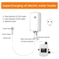 thumbnail image 1 of Water Pressure Booster Pump for Home 24V Automatic Shower Water Pressure Booster Water Recirculating Pump White EU PLUG, 1 of 5