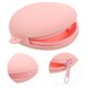 thumbnail image 2 of Monedero redondo de silicona para mujer, minibolso llavero para niños, pequeño monedero, minibolso de almacenamiento portátil, monedero kawaii., 2 of 7