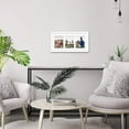 thumbnail image 2 of Americanflat 10x20 Collage Picture Frame with Three 5x7 Displays in White - Composite Wood with Shatter Resistant Glass - Horizontal and Vertical Formats for Wall, 2 of 4