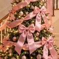 thumbnail image 3 of Single Faced Satin Wired Edge Ribbon, 20-Yard Polyester Satin Wrapping Ribbon for Bows, 2.48 Inches Wide Craft Fabric Binding Ribbon for Xmas Invitation Card Making Gifts Decoration, 3 of 6