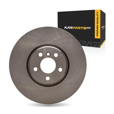 KarParts360 For BMW 740i 2016-2022 Disc Brake Rotor | 348 Millimeters / 13.70 Inches Outside Diameter | 34.4 Millimeters / 1.35 Inches Discard Thickness