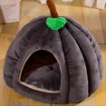 thumbnail image 4 of Cat Cave Bed,Cat Tent with Removable Cushion Peacock Blue S, 4 of 5