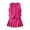 Hot Pink, variant on Shachafan Girls Summer Outfits Two Piece Vest Top Pleated Skirt Fashionable Toddler Kids Ensemble Girl Fashion