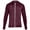 Maroon/White, variant on Under Armour Men's Team Qualifier Hybrid Warm-up Jacket