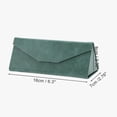 thumbnail image 4 of Unique Bargains Triangle Folding Eyeglasses Case Eyeglasses Storage Green, 4 of 5