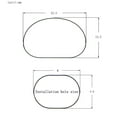 thumbnail image 2 of 6 piezas de clavijas de afinación de , perillas, botones, forma ovalada con tornillos, juntas para piezas de guitarrcústica popular Yuyangstore Botón de clavija de afinación de la guitarra, 2 of 8