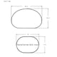 thumbnail image 2 of de perillas de de de forma ovalada de 6 piezas para guitarra acústica / eléctrica, 2 of 9