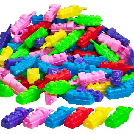 Kicko Plastic Train Whistle 144 Pc.