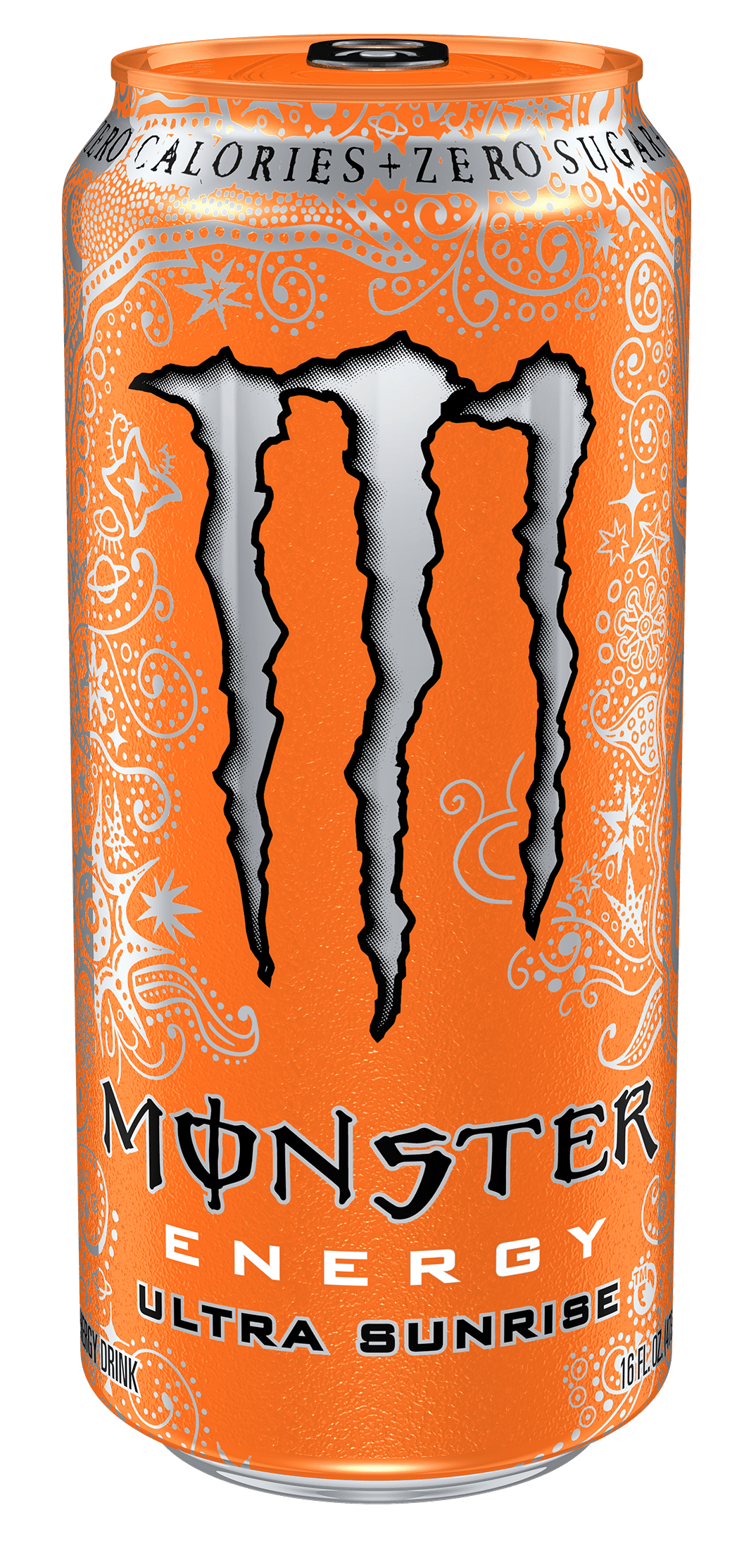(20 Cans) Monster Ultra Sunrise, Sugar Free Energy Drink, 16 fl oz