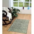 thumbnail image 3 of Chesapeake Branson Stonewashed Floral Lint Green Accent Rug (27"x45"), 3 of 3