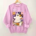 thumbnail image 2 of Hilzaten Womens Tops Long Sleeve Print Pullover Loosse Casual Hoodless Sweatshirts for Women, 2 of 5