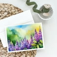thumbnail image 2 of Idaho Syringa in Watercolor Greeting Cards and Envelopes Pack of 8 7 in x 5 in, 2 of 3