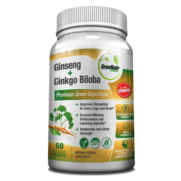 Panax Ginseng + Ginkgo Biloba