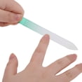 thumbnail image 2 of Unique Bargains 1 Set Nail File Double-sided Glass Manicure Tool Green, 2 of 5
