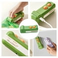 thumbnail image 2 of 2 In 1 Mini Bag Sealer With Cutter And Magnet Design Portable Sealing Machine， USB C Rechargeable Portable Handheld Resealer Machine For Plastic Bags Snack Bags 500mah, 2 of 4