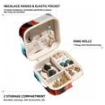 thumbnail image 2 of Horse Travel Portable Jewelry Organizer: Square Bracelet Holder, Jewelry Display, and Box for Girls and Women, 2 of 6