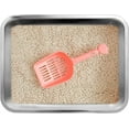 thumbnail image 2 of Stainless Steel Cat Litter Box, Metal Cat Litter Pan, Kitten Litter Box Tray, Non Stick Smooth Surface (17.5" L x 13.5" W x 6" H), 2 of 7
