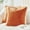 Orange, variant on Yumcute Pillow Covers 16x16 Set of 2 Beige Throw Pillow Covers with Fringe Chic Cotton Decorative Pillows Square Cushion Covers for Sofa Couch Bed Boho Decor