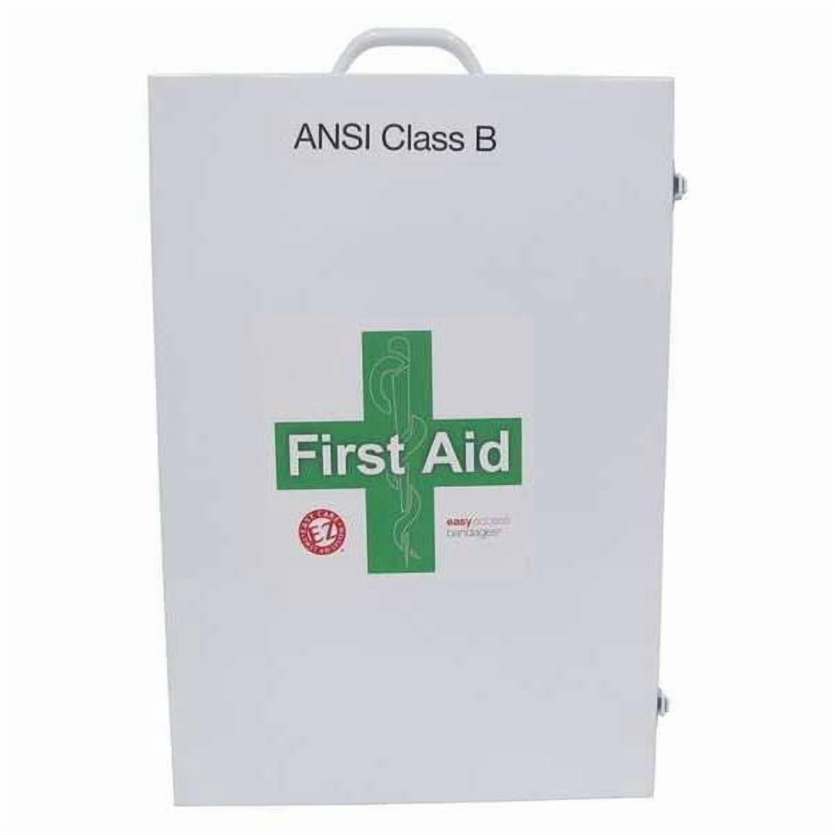 First Aid Kit and Housing, Metal Cabinet, 760 Components, 200 People Served