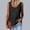 Black, variant on Women's Scoop Neck Sequin Sleeveless Tank Top, Casual Sparkle Party Evening Cami Vest Top, Women's Black, Sizes XXXL-5XL