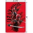 thumbnail image 3 of Marvel Deadpool & Wolverine - Deadpool Poses Wall Poster with Push Pins, 22.375" x 34", 3 of 4