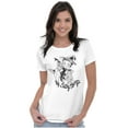 thumbnail image 4 of Betty Boop Halloween Flying Witch Women's T Shirt Ladies Tee Brisco Brands M, 4 of 5