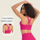 thumbnail image 4 of Sujetador de yoga con espalda cruzada, doble cara, exfoliante, desnudo, de alta resistencia, a prueba de golpes, parte superior, soporte, ropa interior deportiva, 4 of 6
