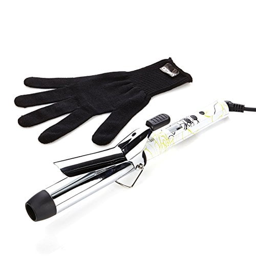 Amika Amika Digital Titanium Pro Curler White Petal Print Walmart