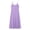 Purple, variant on Women Summer Dresses Pleated Maxi Dresss Sleeveless Spaghetti Strap V Neck Beach Vacation Long Flowy Sundress White