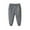 Gray, variant on KYAIGUO 1-10Y Kids Toddler Fall Winter Sweatpants Jogger for Boys Fleece Lined Jogger Sweat Pants Baby Warm Elastic Casual Trousers Bottoms Windproof Active Pants