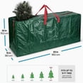 thumbnail image 2 of NWOKYZGH 1Pc Heavy Duty Christmas Storage Bags Extra Large Ornaments Container Moving Bags Xmas Decoration Organizer Storage Bag, 2 of 3