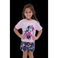 thumbnail image 6 of Disney Minnie Mouse Toddler Girls' T-Shirt and French Terry Shorts Set Pink and Dark Grey Minnie Mouse, 6 of 12