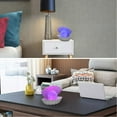 thumbnail image 2 of GFDYREE Redigle RGB 8 Colors Changing Pearl Shell Mood Lamps, Clamshell Mist Night Lights, Table Bedside LED Lamp Suitable for Breastfeeding, Camping, Family Decoration, Birthday Christmas V, 2 of 6