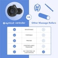 thumbnail image 6 of Vertiroller Mountable Back and Neck Massage Roller for Pain Relief, Targeted Pressure, Myofascial Release, Sore Muscle Knots, 6 of 12