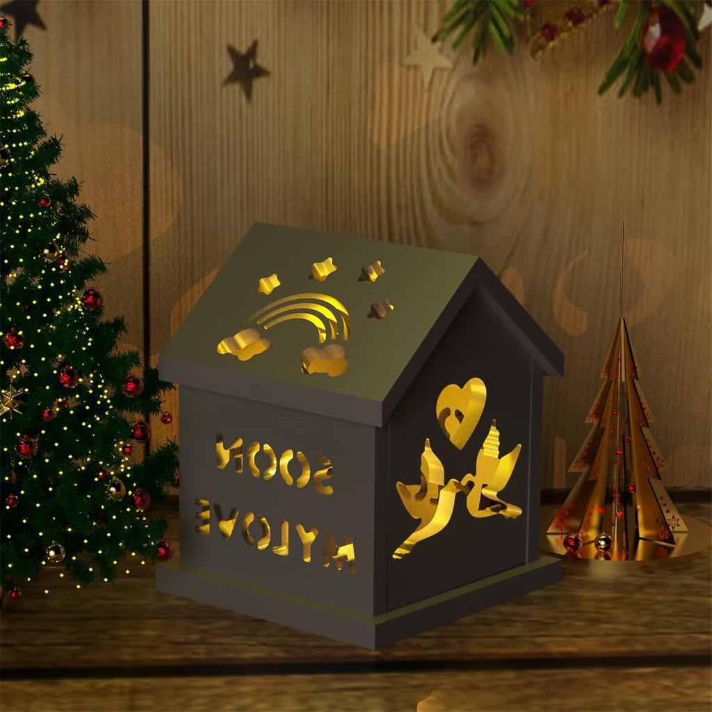 Silicone Mold House Candle Holder Moulds Handmade Crafting Moulds for Crafts