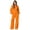 Orange #26, variant on Two Piece Sets for Women Lounge Long Sleeve Zip Up Hoodies Matching Wide Leg Sweatpants Cute Cozy 2026 Outfits with Pockets Wine XL