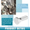thumbnail image 3 of Unique Bargains 1 Set Car Brake Line Fitting Adapter 1.34' Length M10x1.5 Brake Line Thread Single Hollow Bolt, 3 of 7