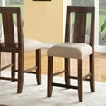 thumbnail image 2 of Modus Tabouret de Comptoir 24 Pouces en Brun Brique (Ensemble de 2), 2 of 6