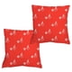 thumbnail image 2 of Christmas Pillow Covers 18x18 Inch Set Of Christmas Tree Decorative Red Pillows Winter Christmas Decor For Home Couch, 2 of 6