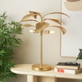 thumbnail image 2 of DecMode 26" 2 Light Tree Gold Table Lamp with Shade, 2 of 9